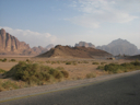 riding to Wadi Rum
