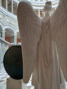 Angel wings inside Befreiungshalle