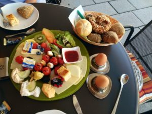 Breakfast spread