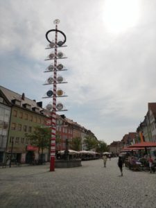 Maypole in Bayreuth