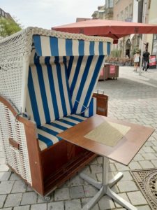 Chair at restaurant in Vyton